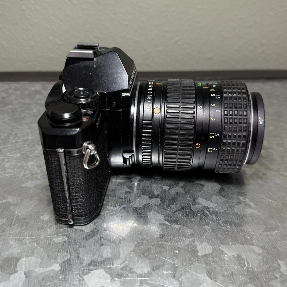Asahi Pentax MV 1 35mm SLR Film‎ Camera SMC Pentax-M Zoom 1:2.8 ~ 4 40 ~ 80 mm
